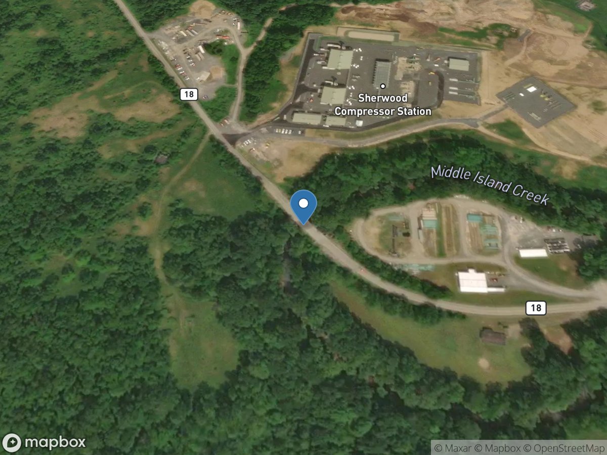 Meathouse Fork at Highway 18 near West Union, WV location