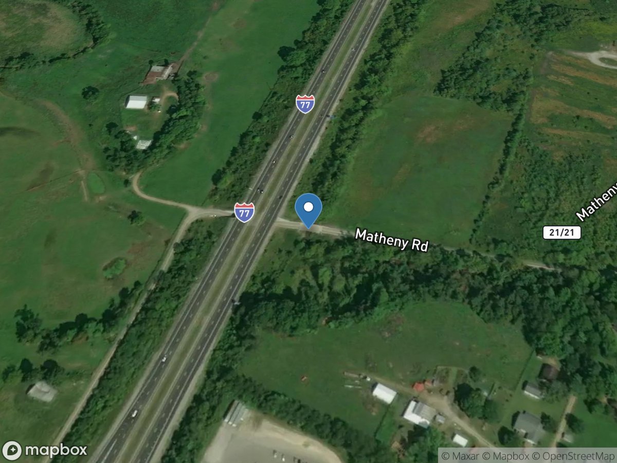 Little Tygart Creek at Mineral Wells, WV location