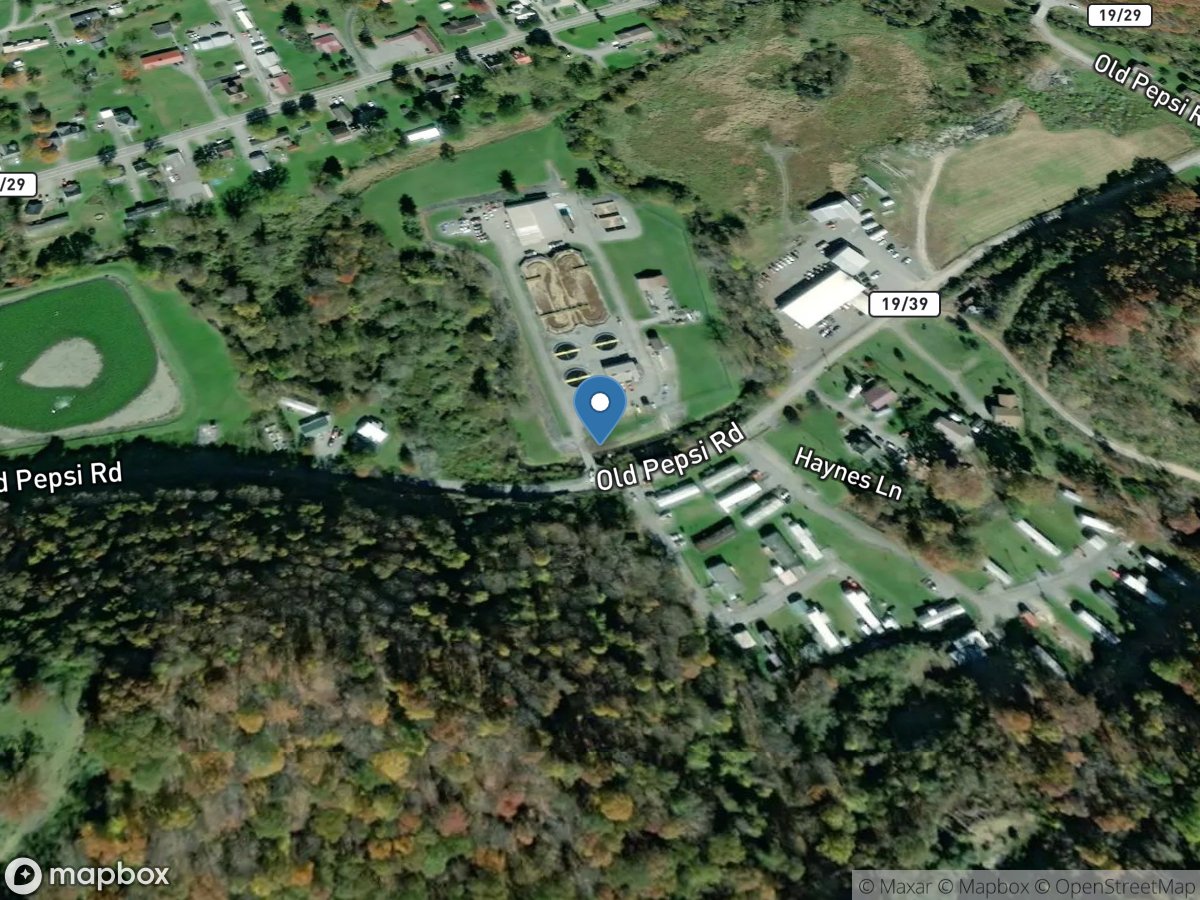 Brush Creek near Princeton, WV location