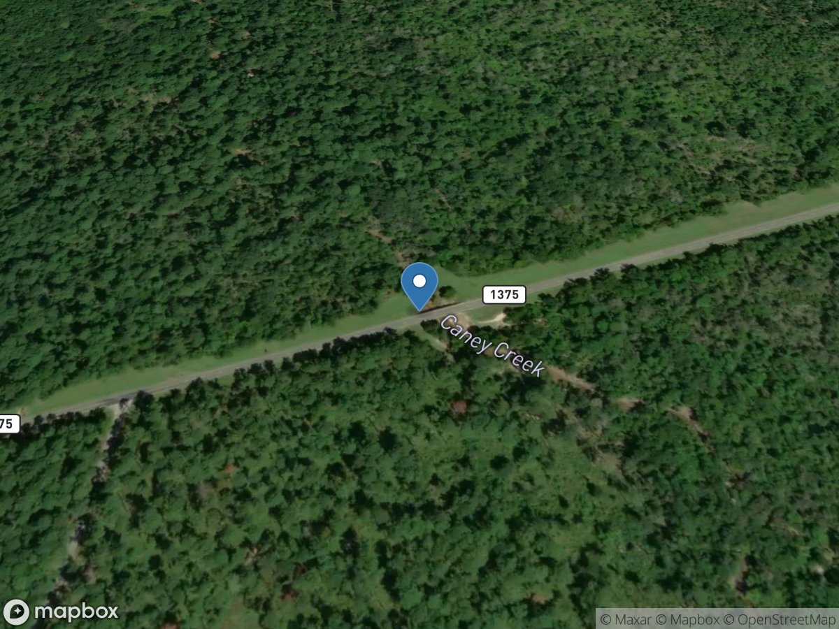 Caney Creek at FM 1375 near Richards, TX location