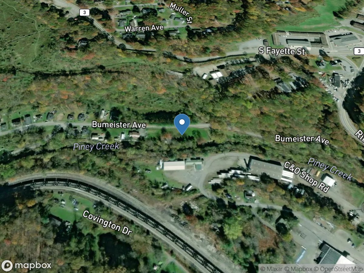 Piney Creek at Raleigh, WV location