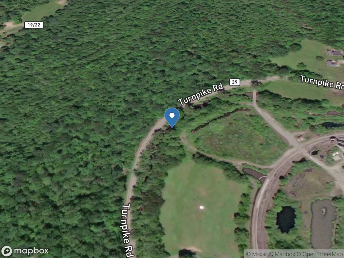 Peters Creek near Lockwood, WV location