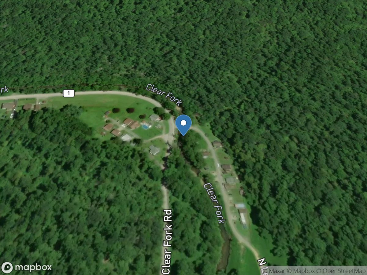 Clear Fork at Whitesville, WV location