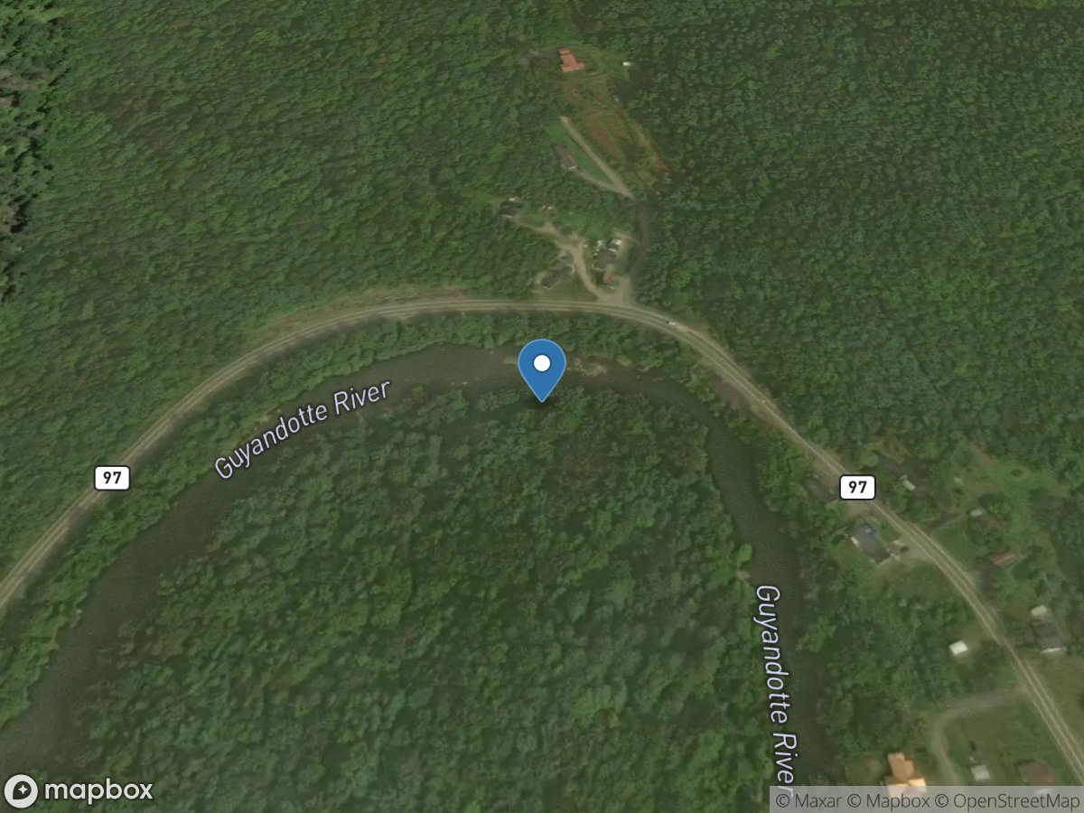 Guyandotte River near Baileysville, WV location