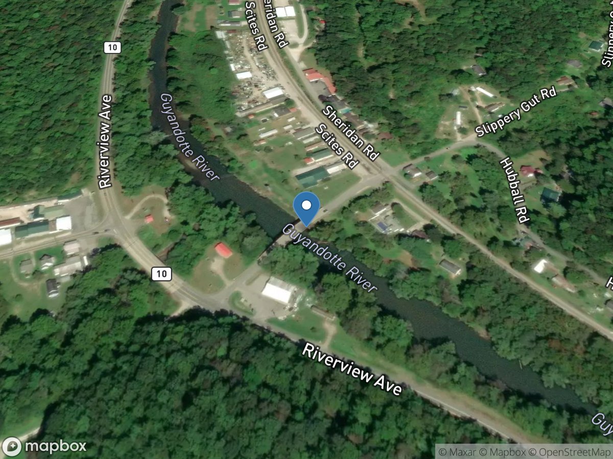 Guyandotte River at Branchland, WV location