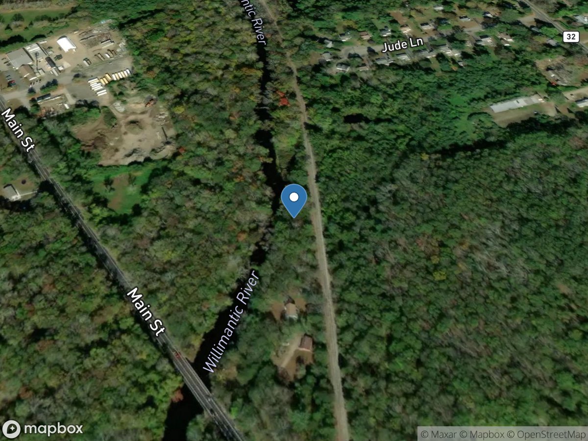 Willimantic River near Coventry, CT location