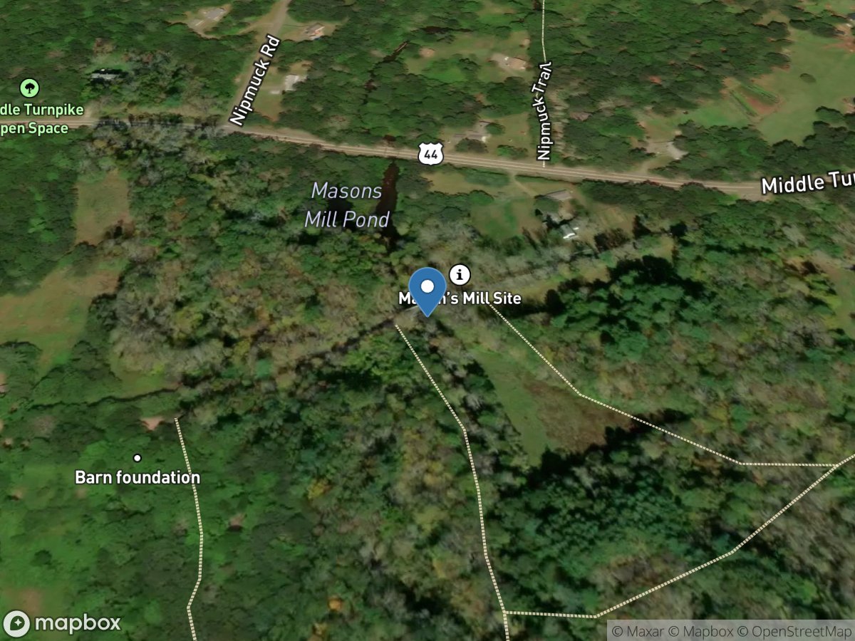 Fenton River at Mansfield, CT location