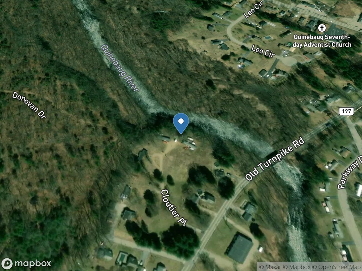 Quinebaug River at Quinebaug, CT location