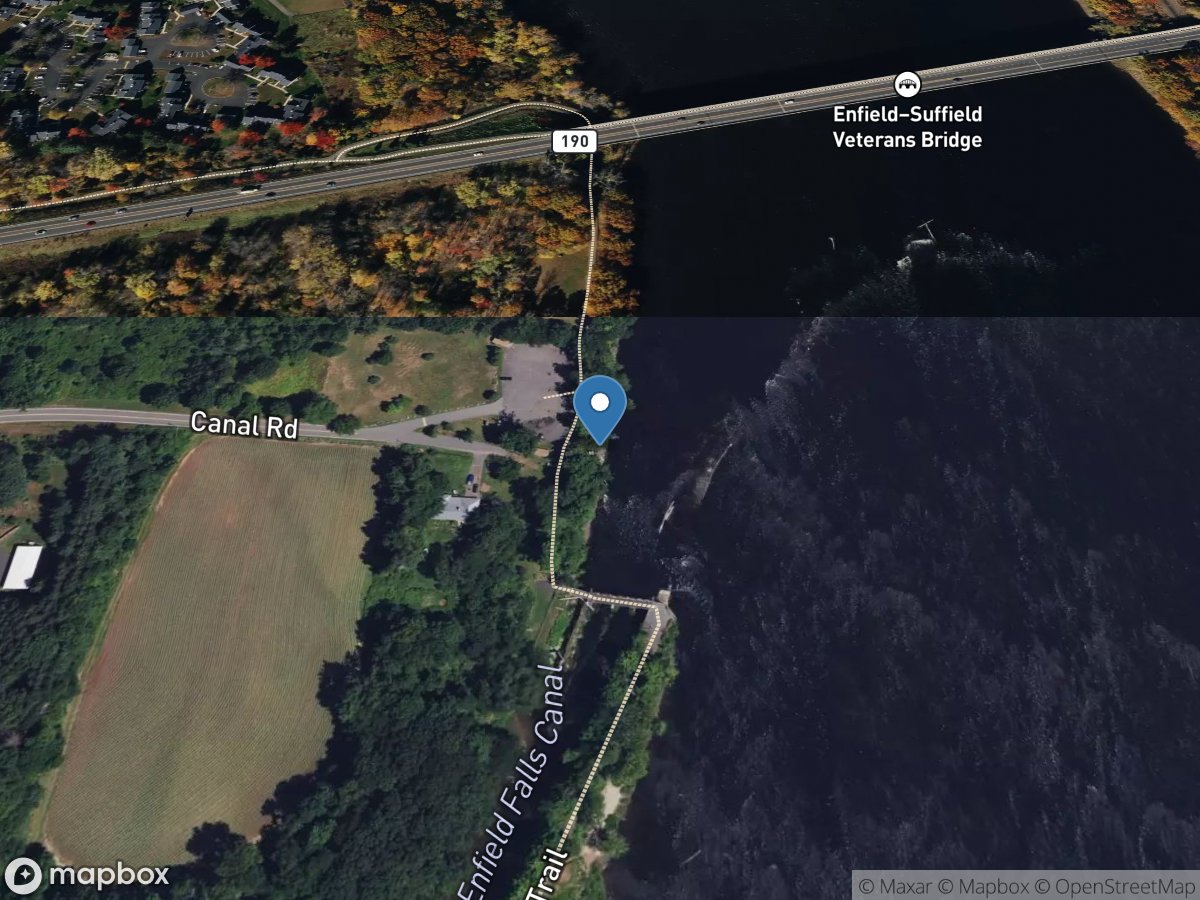 Connecticut River at Thompsonville, CT location