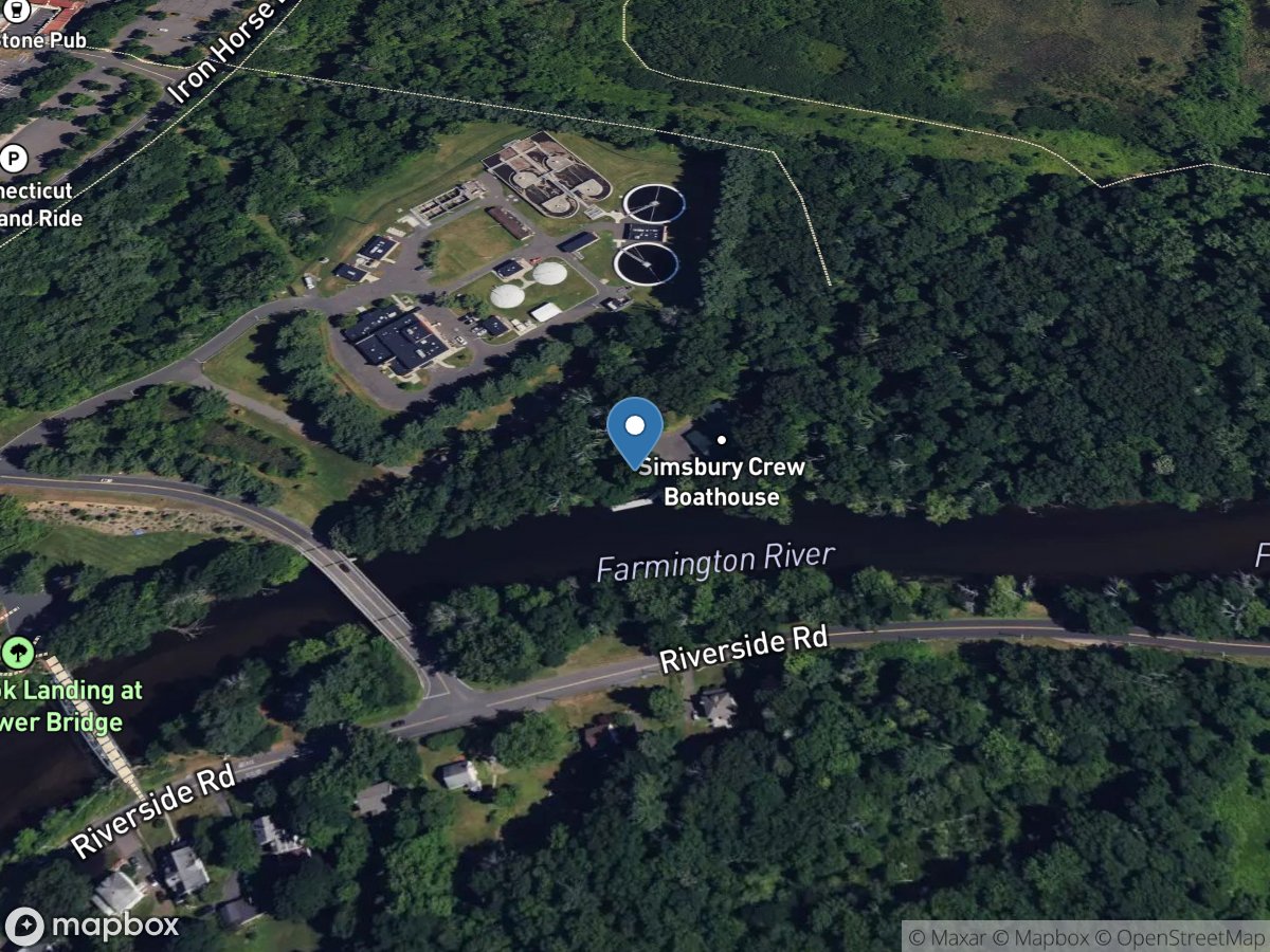 Farmington River at Simsbury, CT location