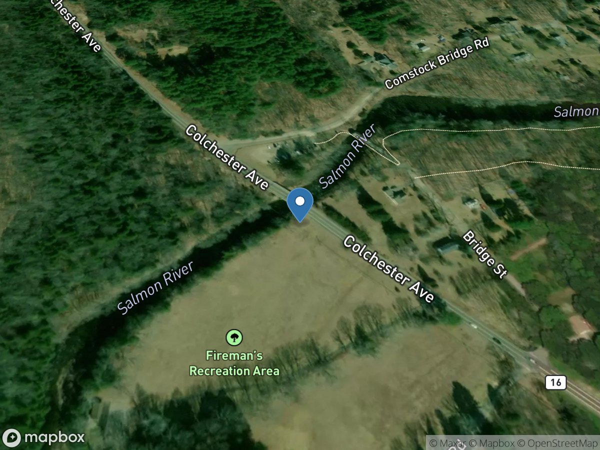 Salmon River near East Hampton, CT location