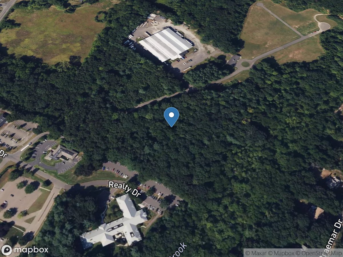 Honeypot Brook at Creamery Road at Cheshire, CT location