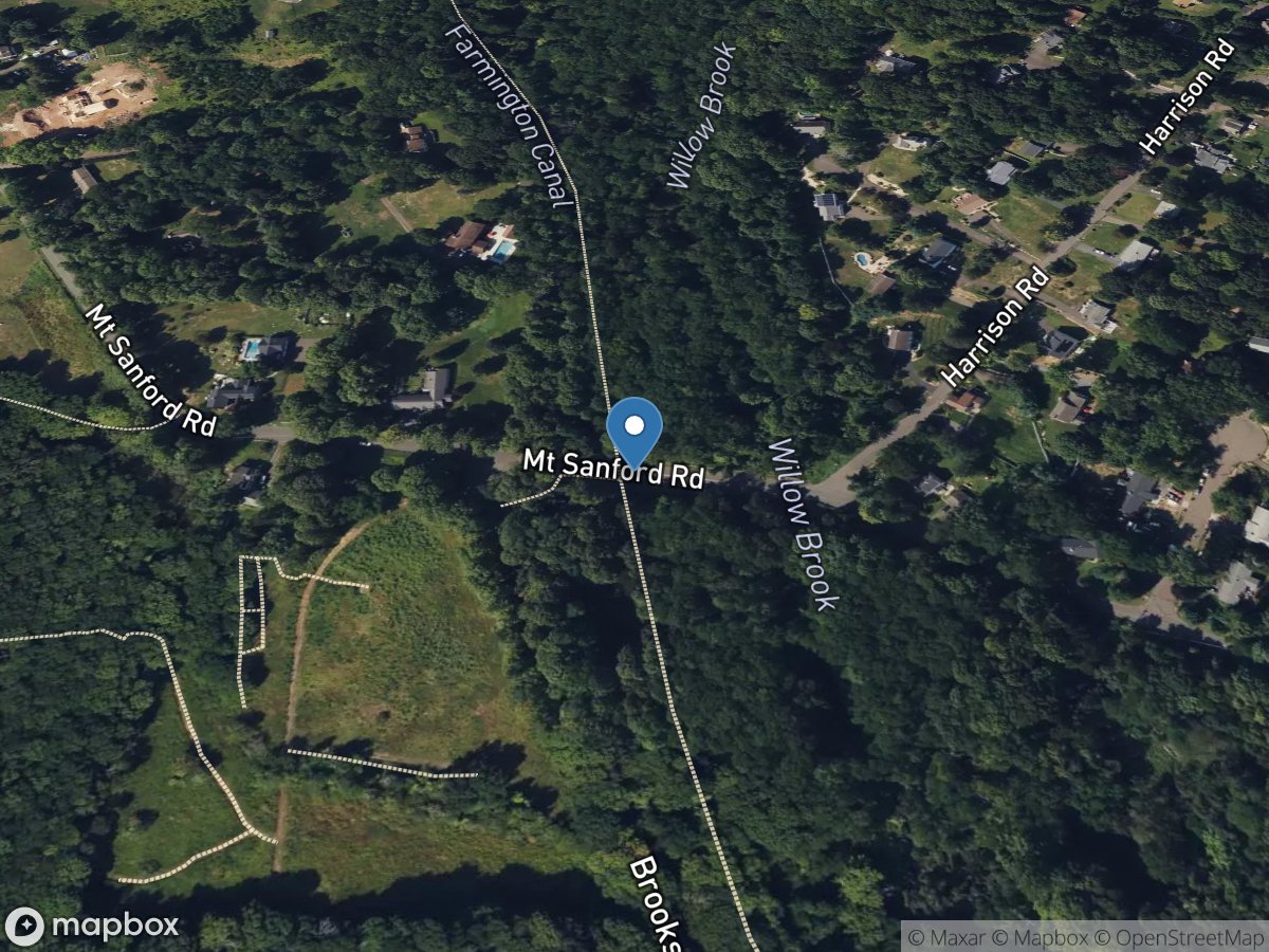 Willow Bk near Cheshire, Ct. location