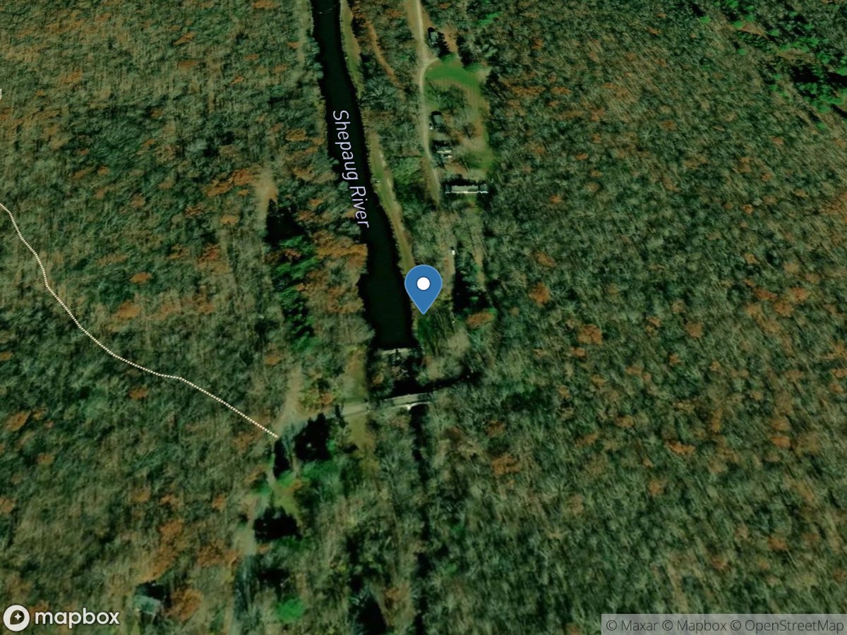 Shepaug River at Peters DAM at Woodville, CT location