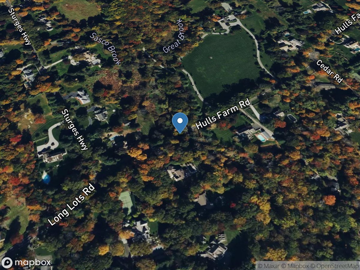 Sasco Brook near Southport, CT location