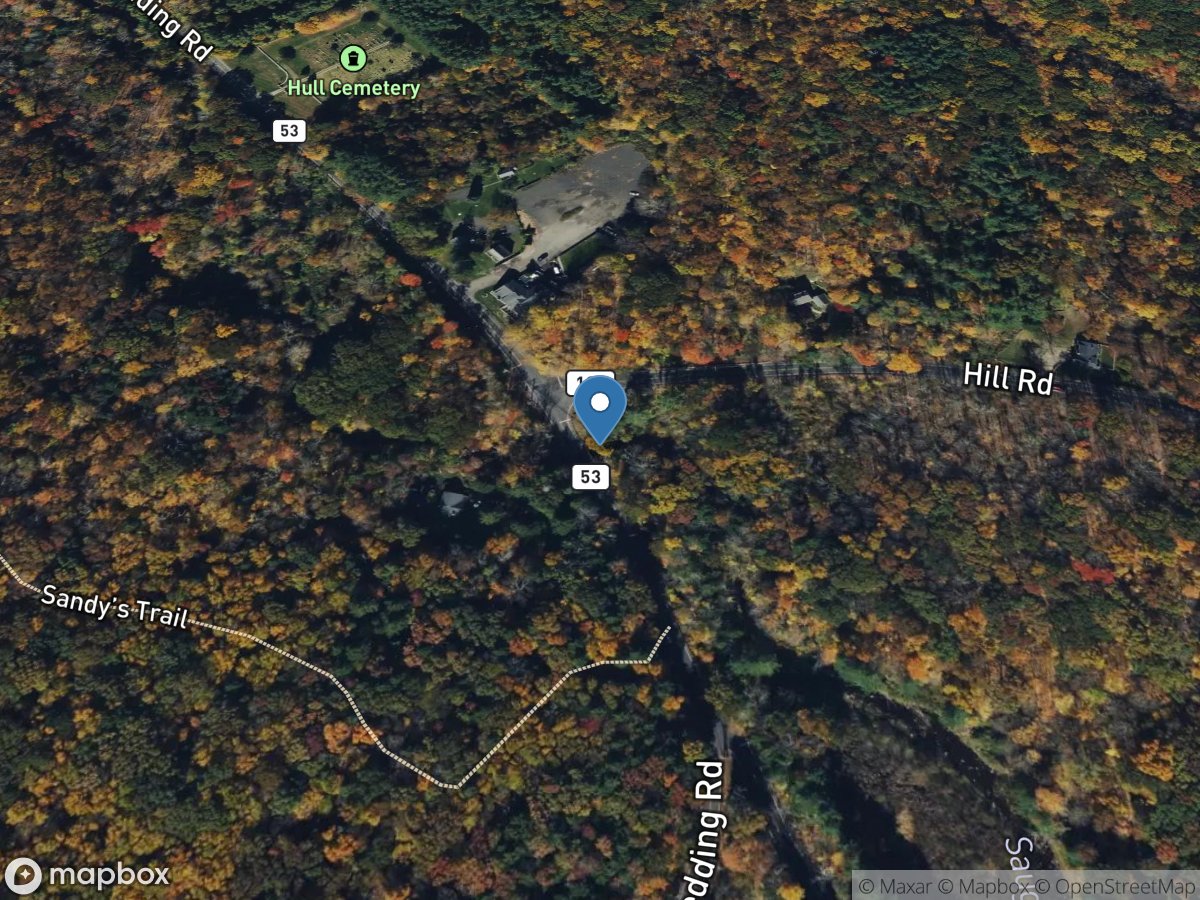 Saugatuck River near Redding, CT location