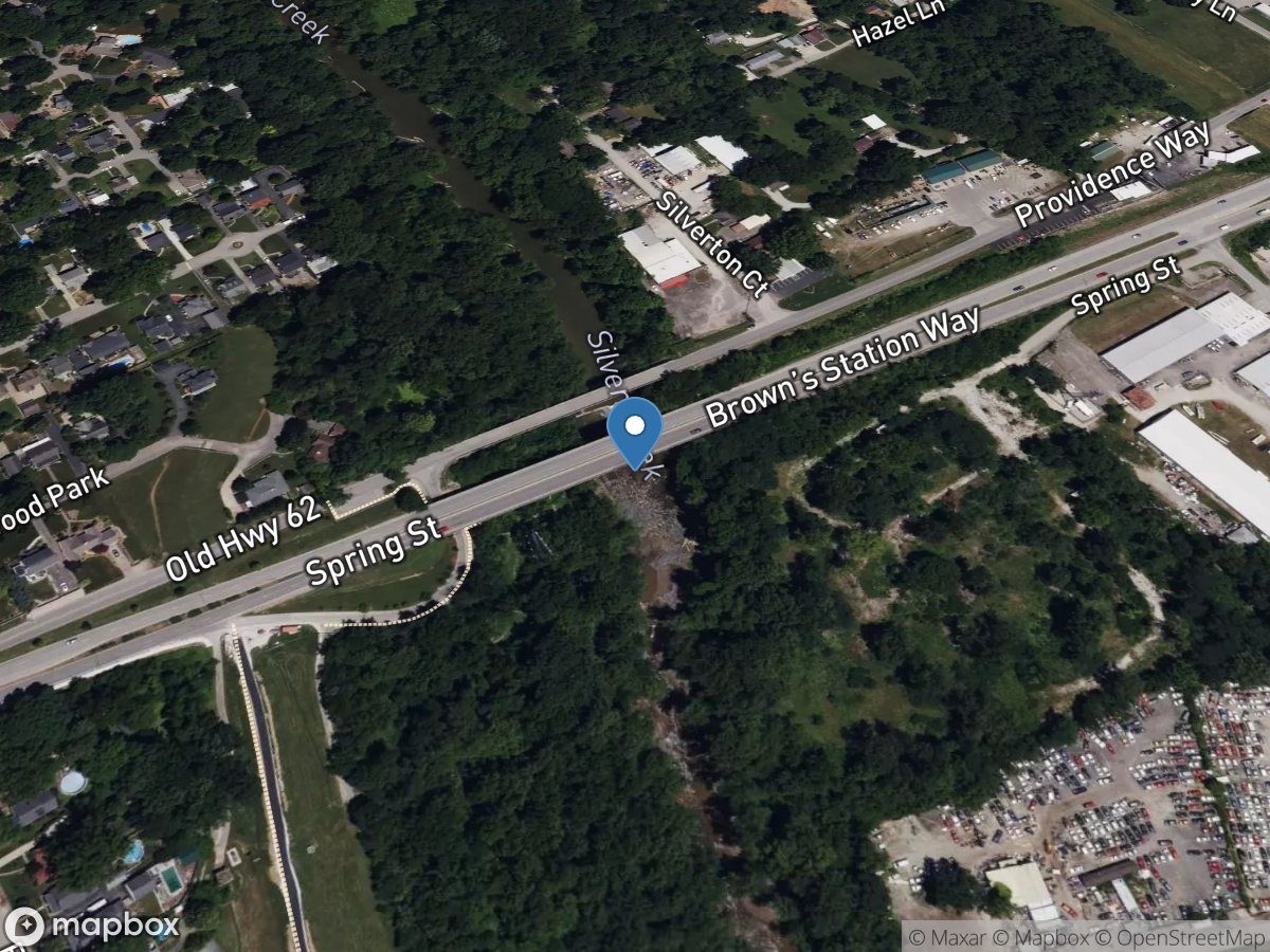 Silver Creek at Brown's Station Way at New Albany, IN location