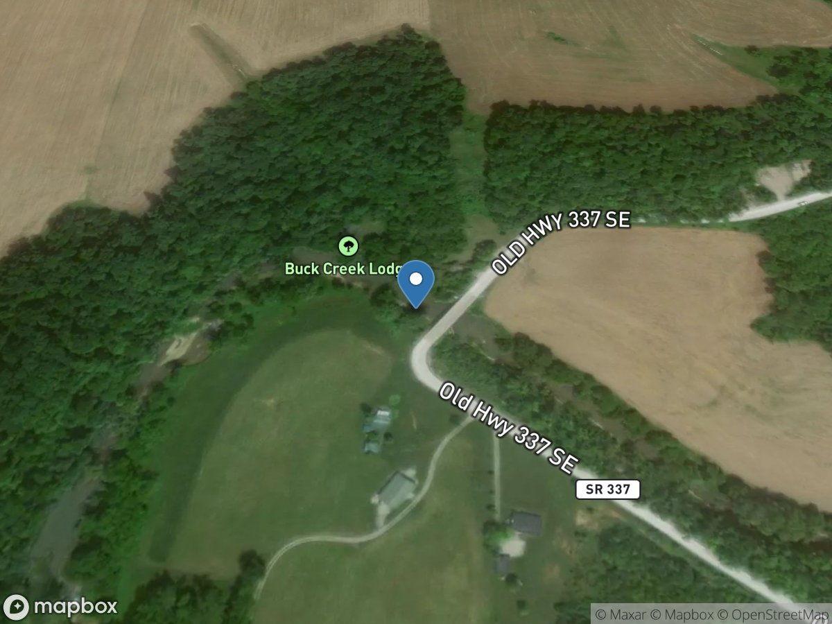 Buck Creek near New Middletown, IN location