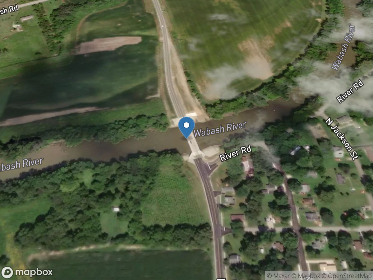 Wabash River at Andrews, IN location