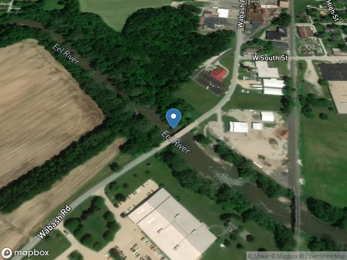 Eel River at North Manchester, IN location