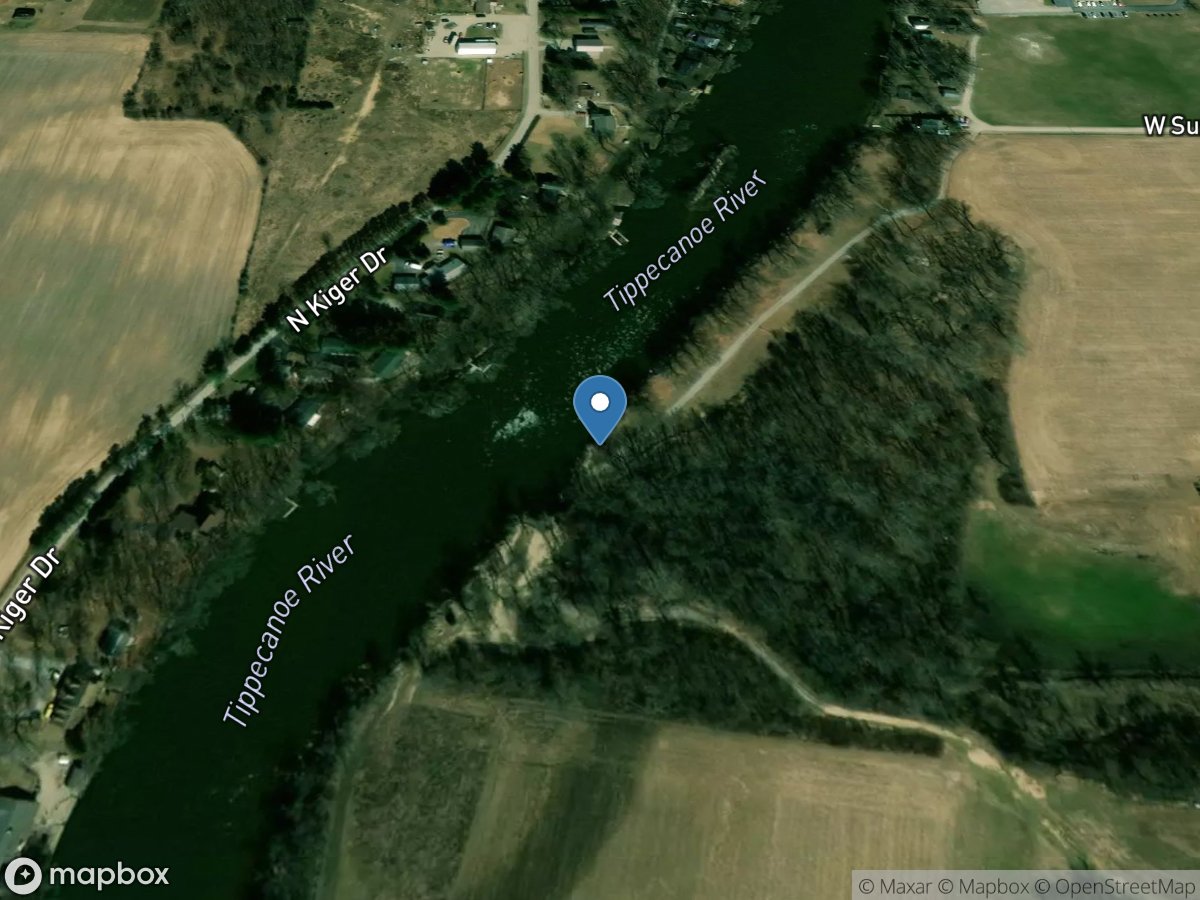 Tippecanoe River at Buffalo, IN location