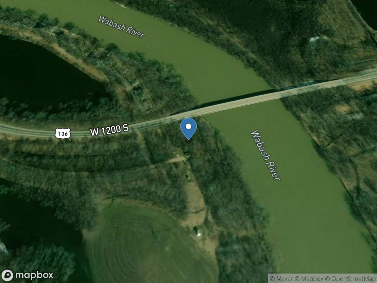 Wabash River at Covington, IN location