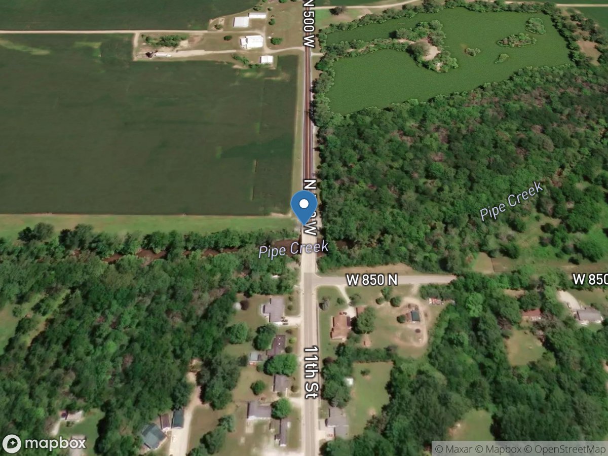 Pipe Creek at Frankton, IN location