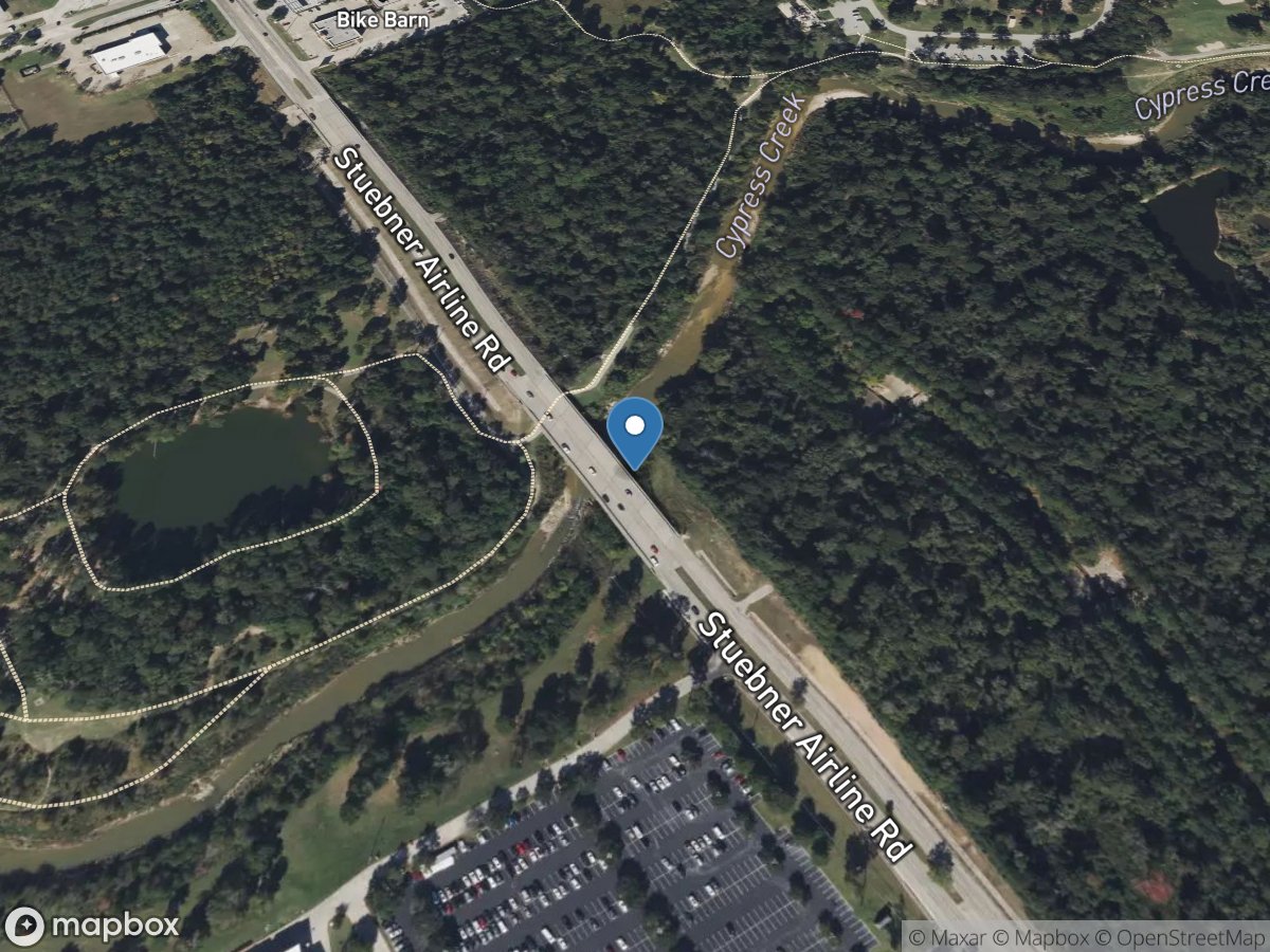 Cypress Creek at Stuebner-Airline Road near Westfield, TX location