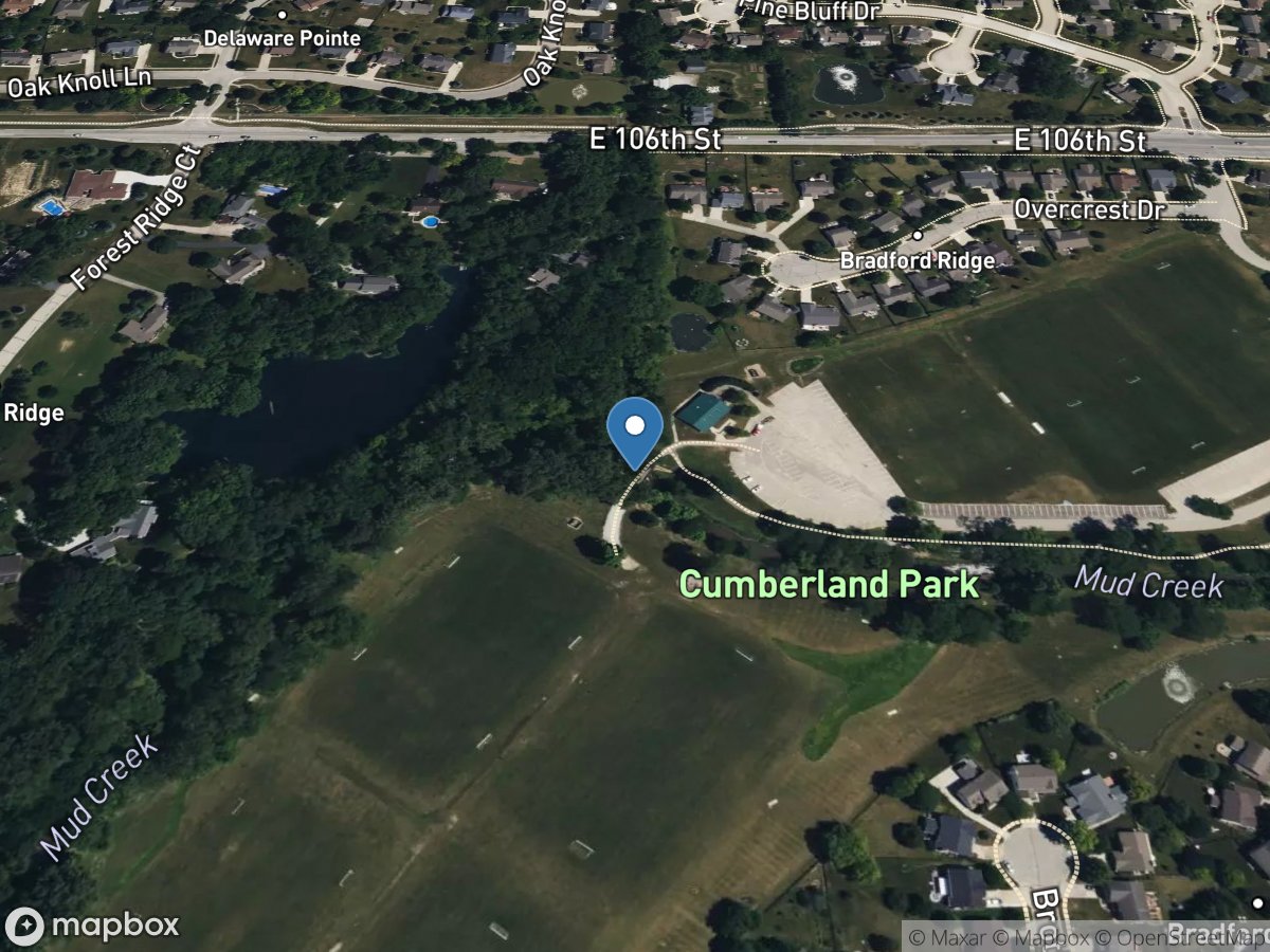 Mud Creek at Fishers, IN location