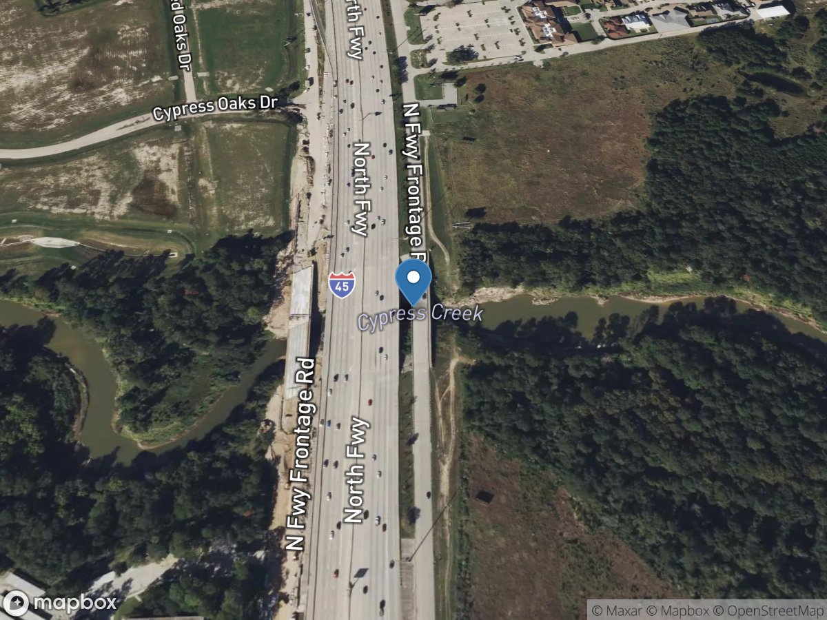 Cypress Creek near Westfield, TX location