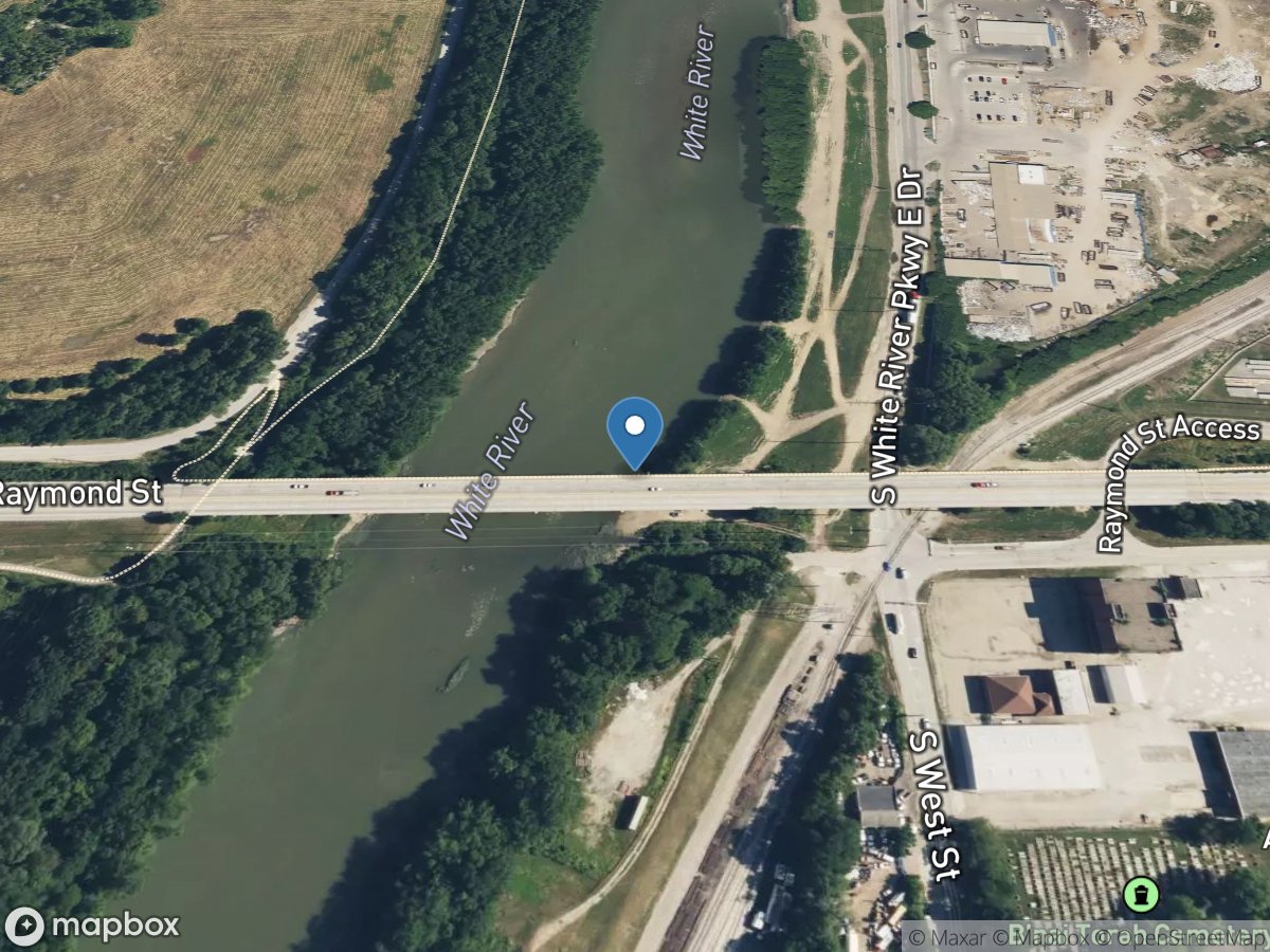 White River at Indianapolis, IN location