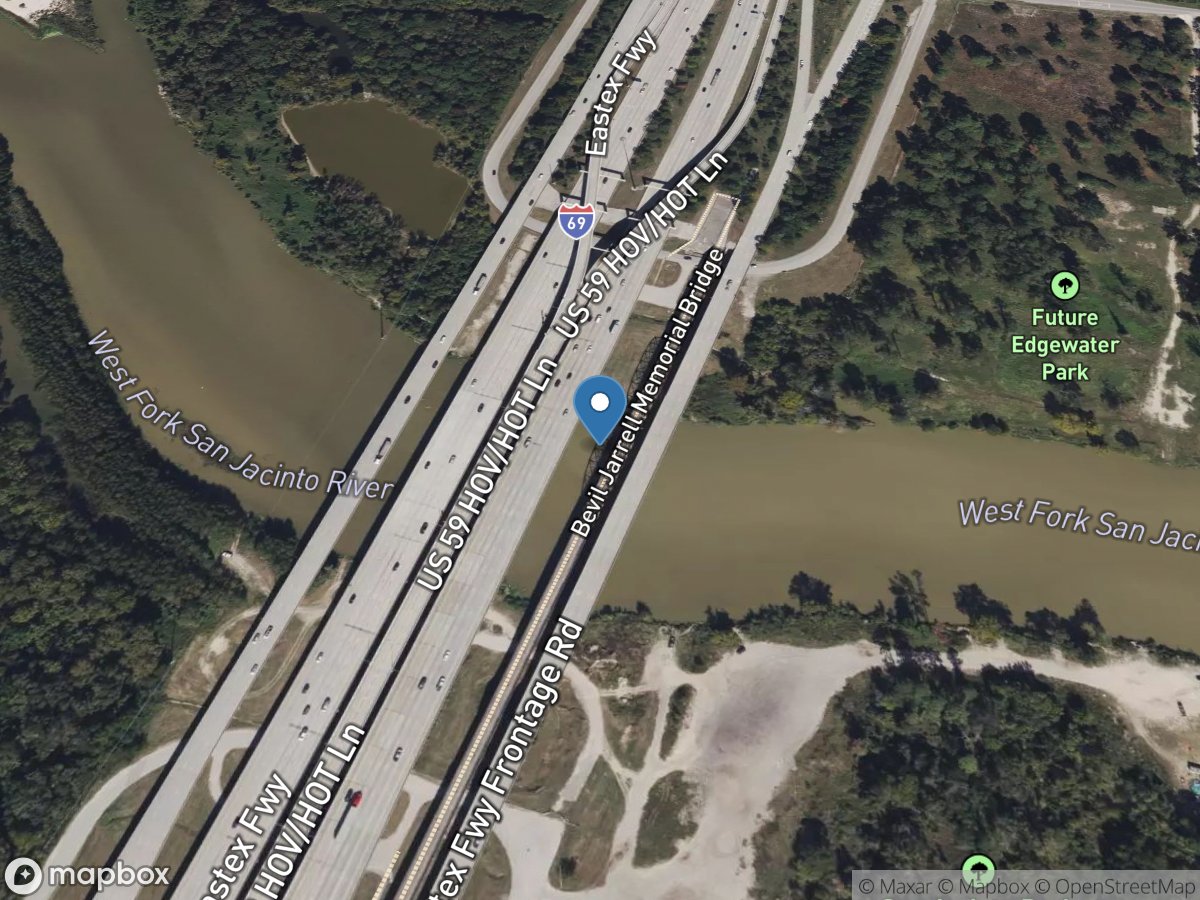 W Fork San Jacinto Rv near Humble, TX location