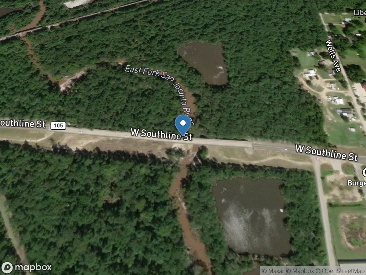 E Fork San Jacinto Rv near Cleveland, TX location