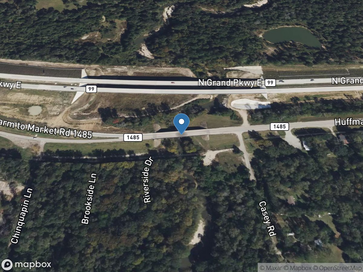 E Fork San Jacinto Rv near New Caney, TX location