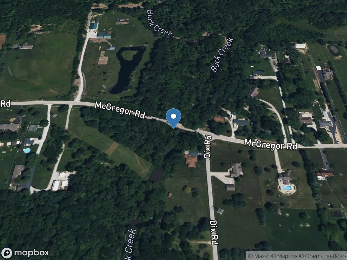 Buck Creek at Acton, IN location