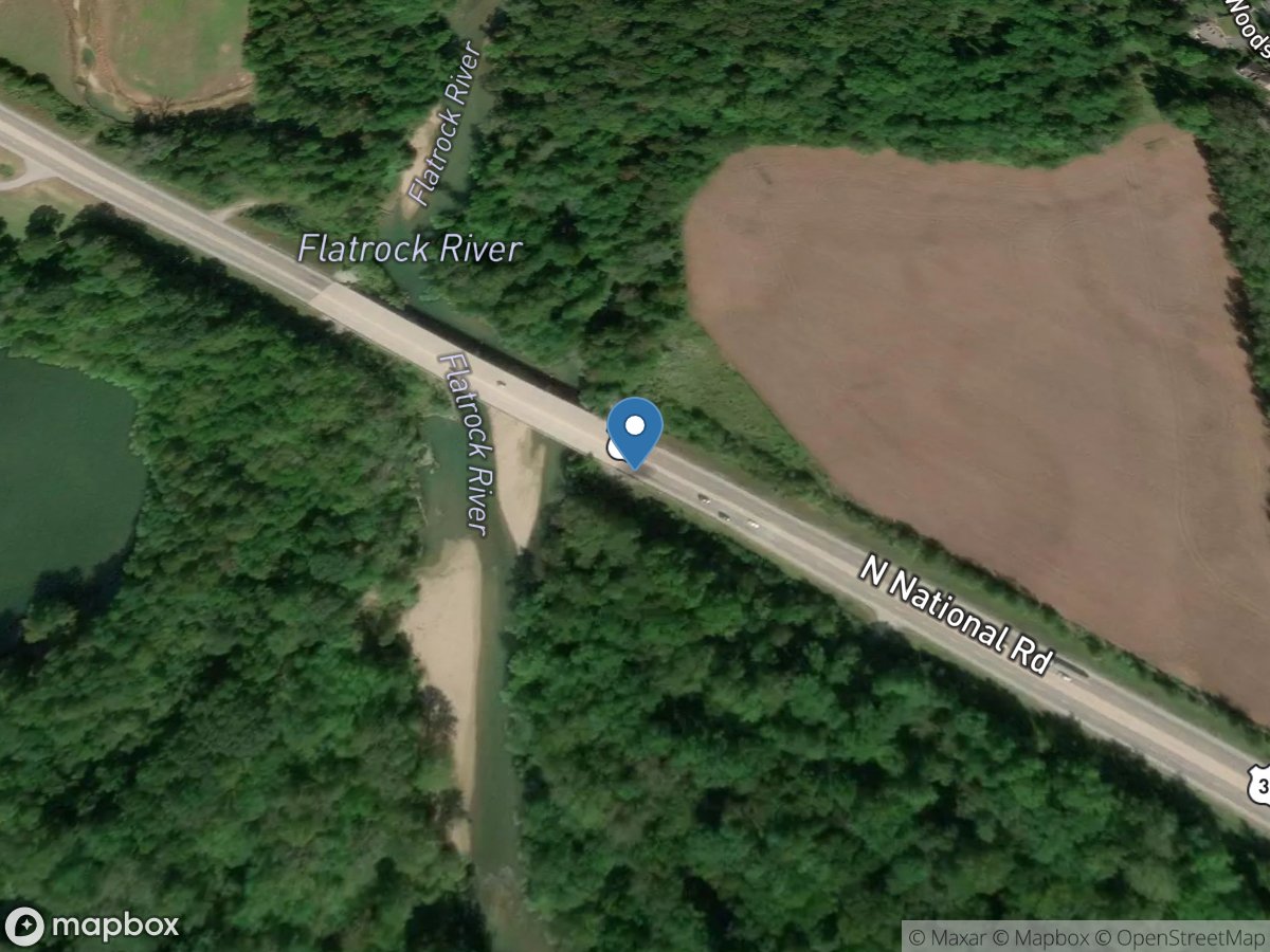 Flatrock River at Columbus, IN location