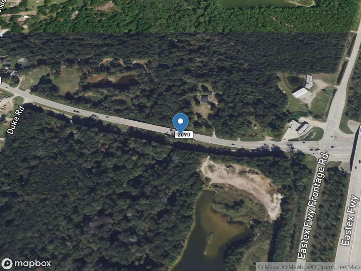 Peach Creek at Splendora, TX location