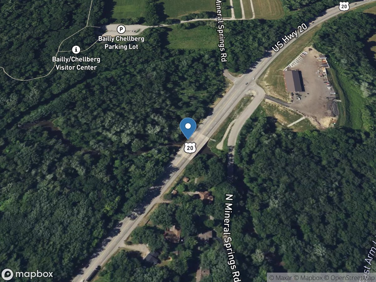 Little Calumet River at Porter, IN location