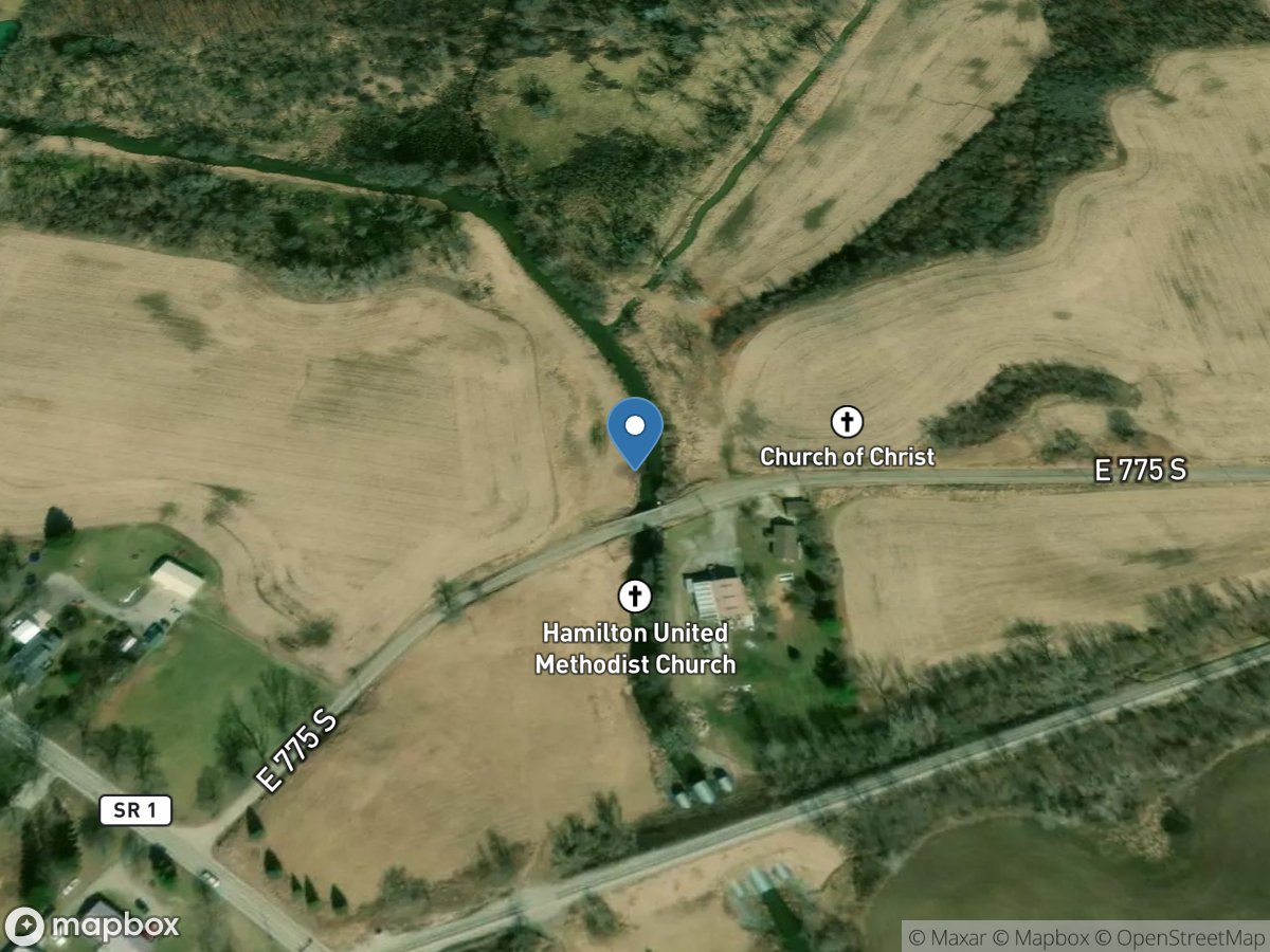 Fish Creek at Hamilton, IN location