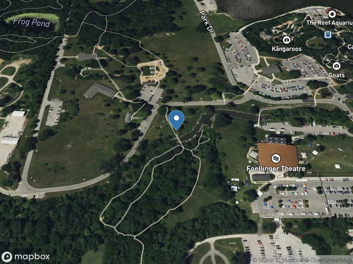 Spy Run Creek near Park Drive at Fort Wayne, IN location