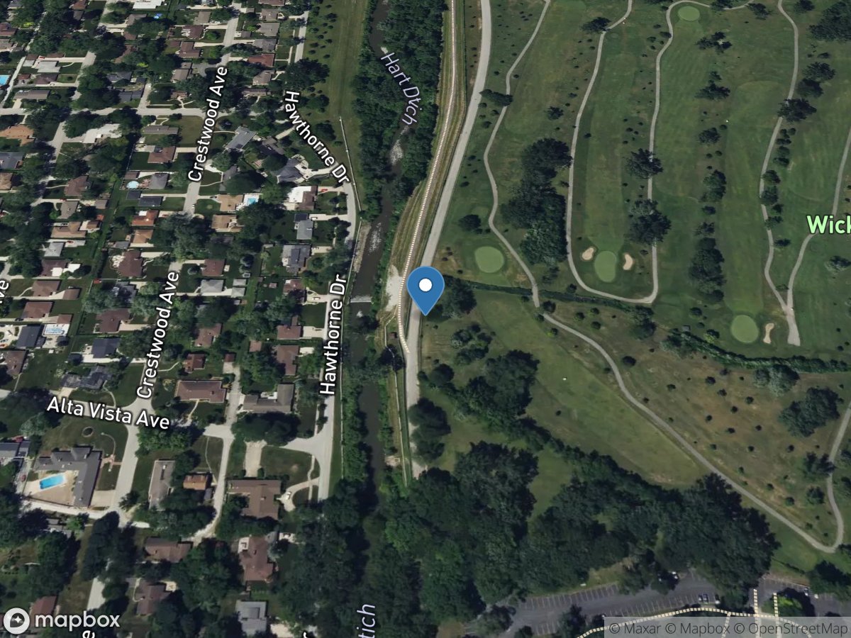 Hart Ditch at Munster, IN location