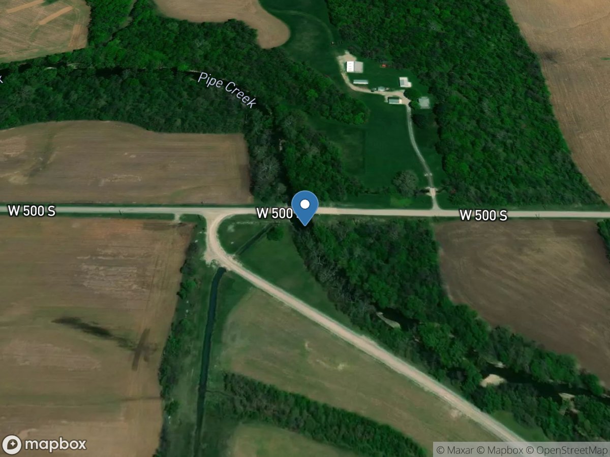 Pipe Crk near West CR500S at West CR500S near Onward, IN location