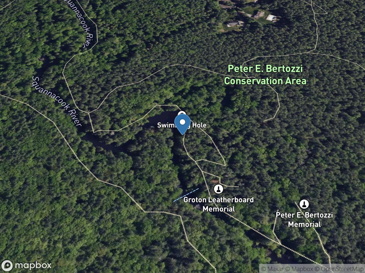 Squannacook River near West Groton, MA location