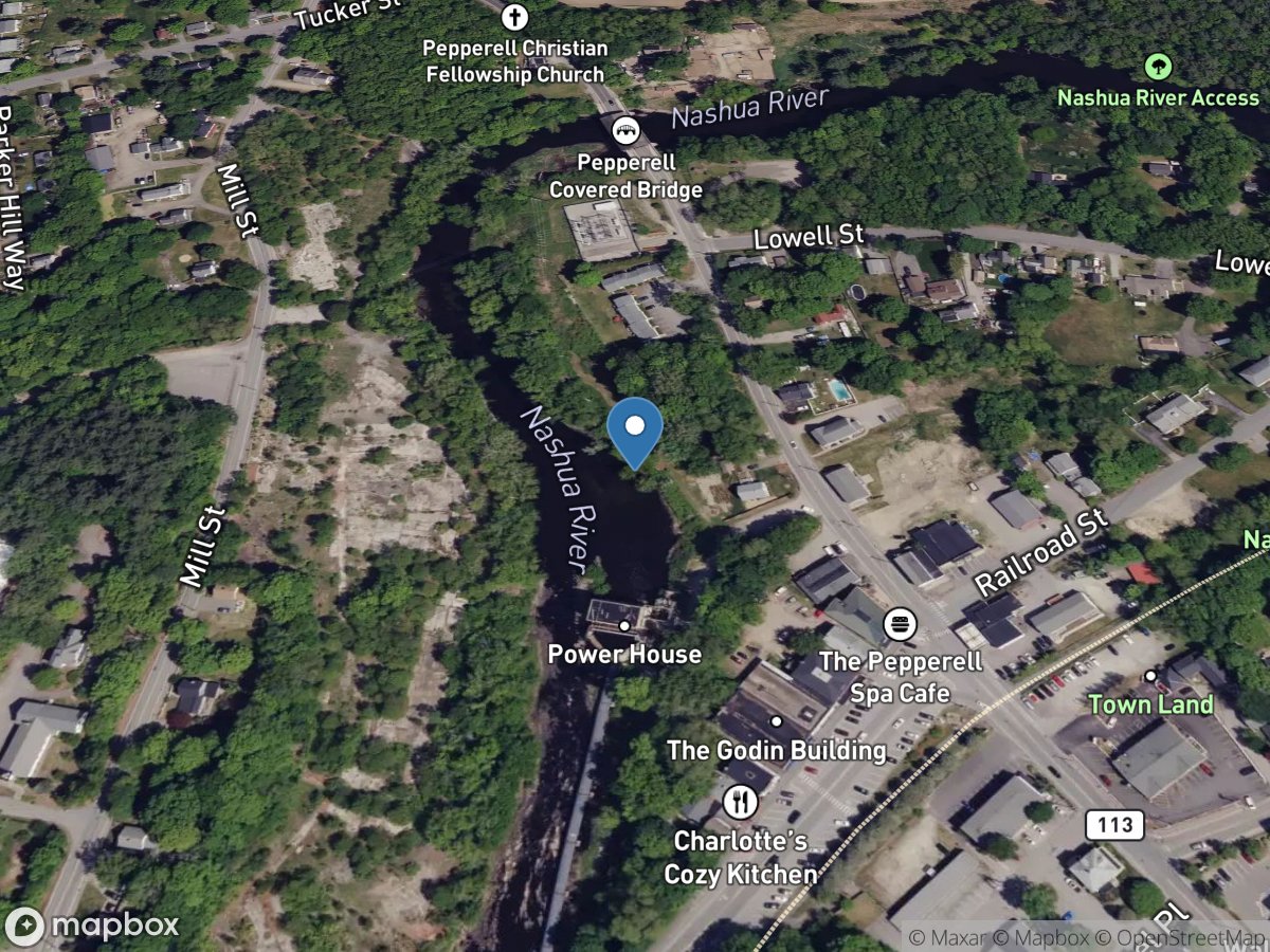 Nashua River at East Pepperell, MA location