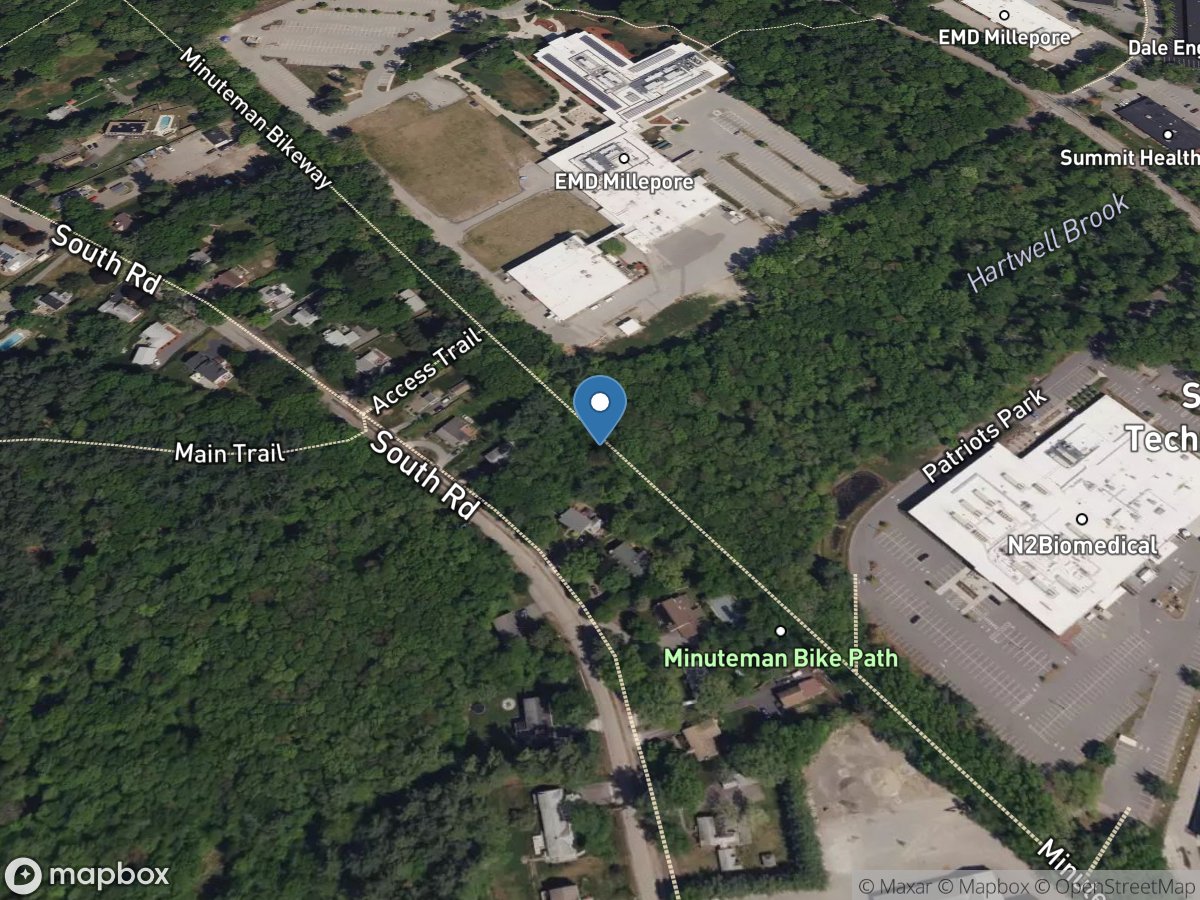 Hartwell Brook at Bedford, MA location