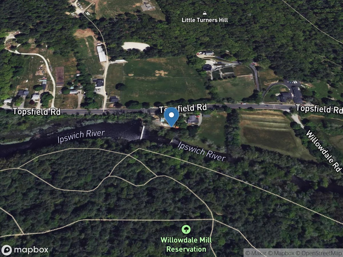 Ipswich River near Ipswich, MA location