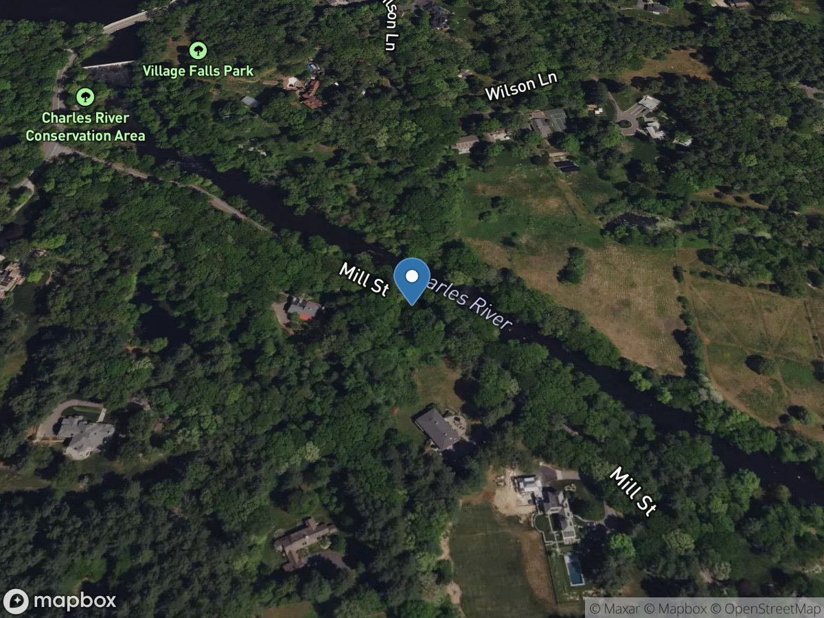 Charles River at Dover, MA location