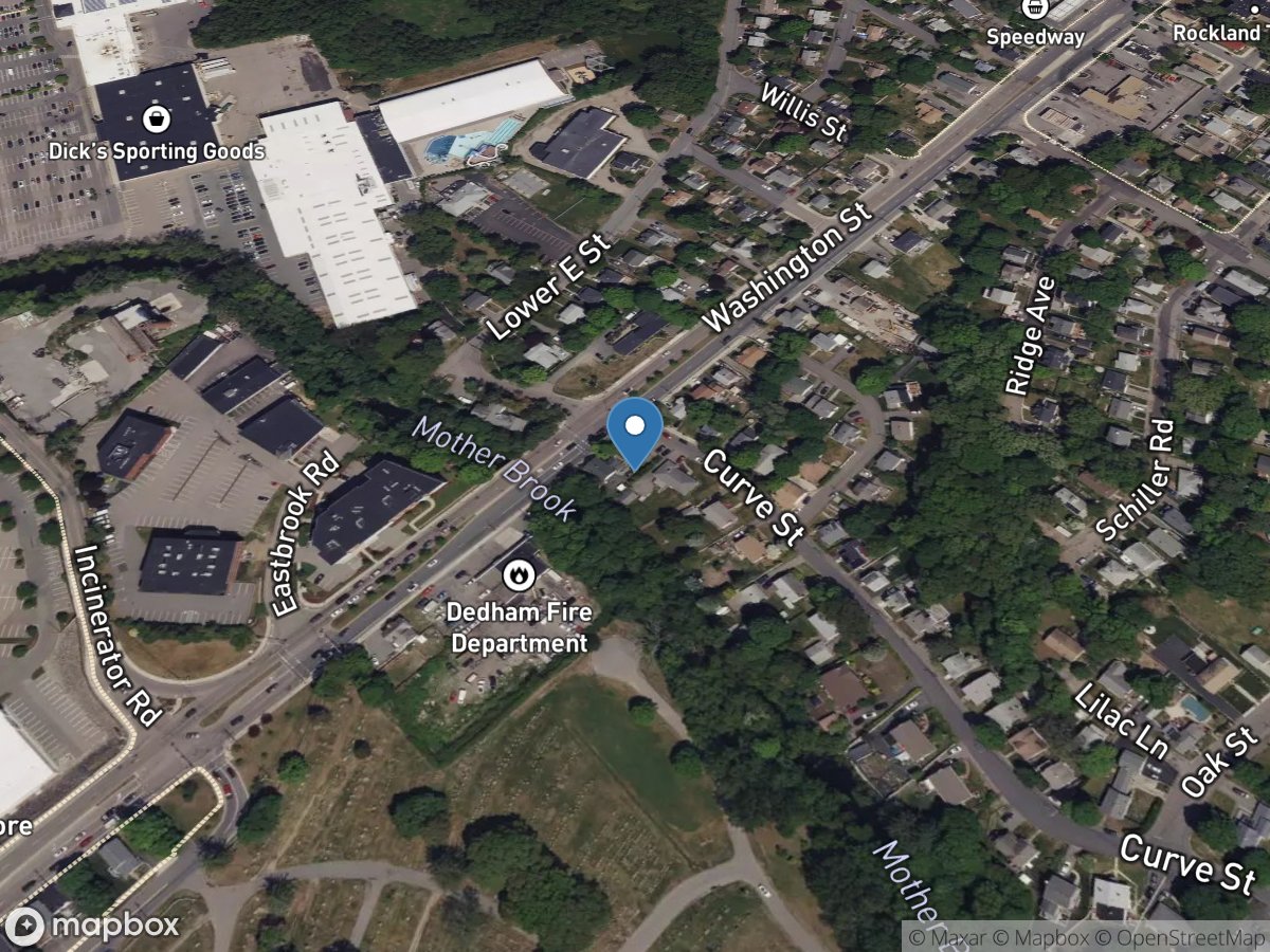 Mother Brook at Dedham, MA location