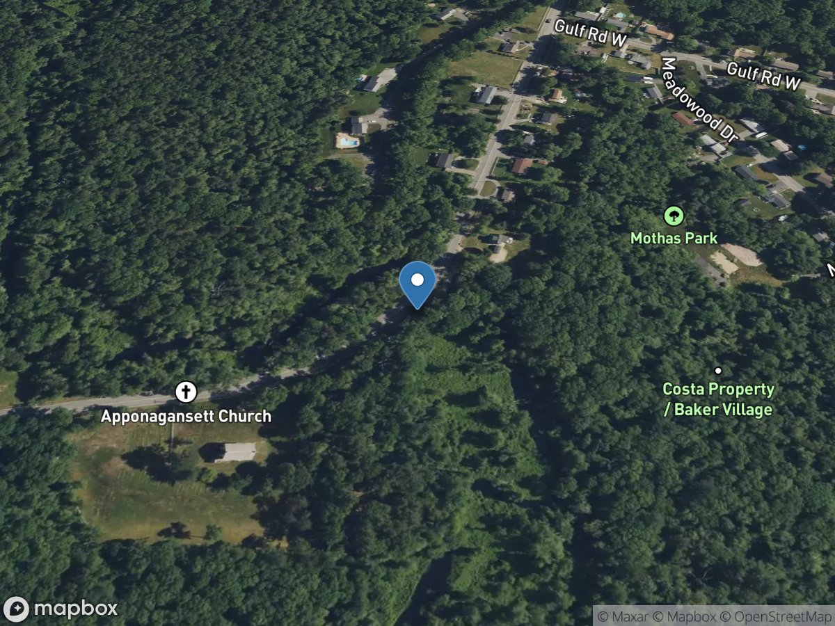 Paskamanset River near South Dartmouth, MA location