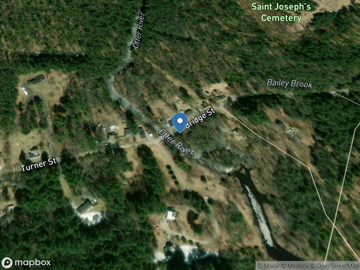 Otter River at Otter River, MA location